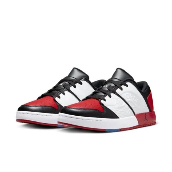 New Air Jordan Nu Retro 1 Low 'Varsity Red Black' DV5141-601 Men’s Size 14 - Picture 3 of 6